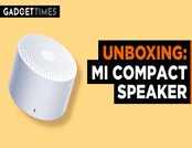 Unboxing: Mi Compact Bluetooth Speaker 2 | Gadget Times 