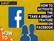 How to 'take a break' from someone on Facebook? 