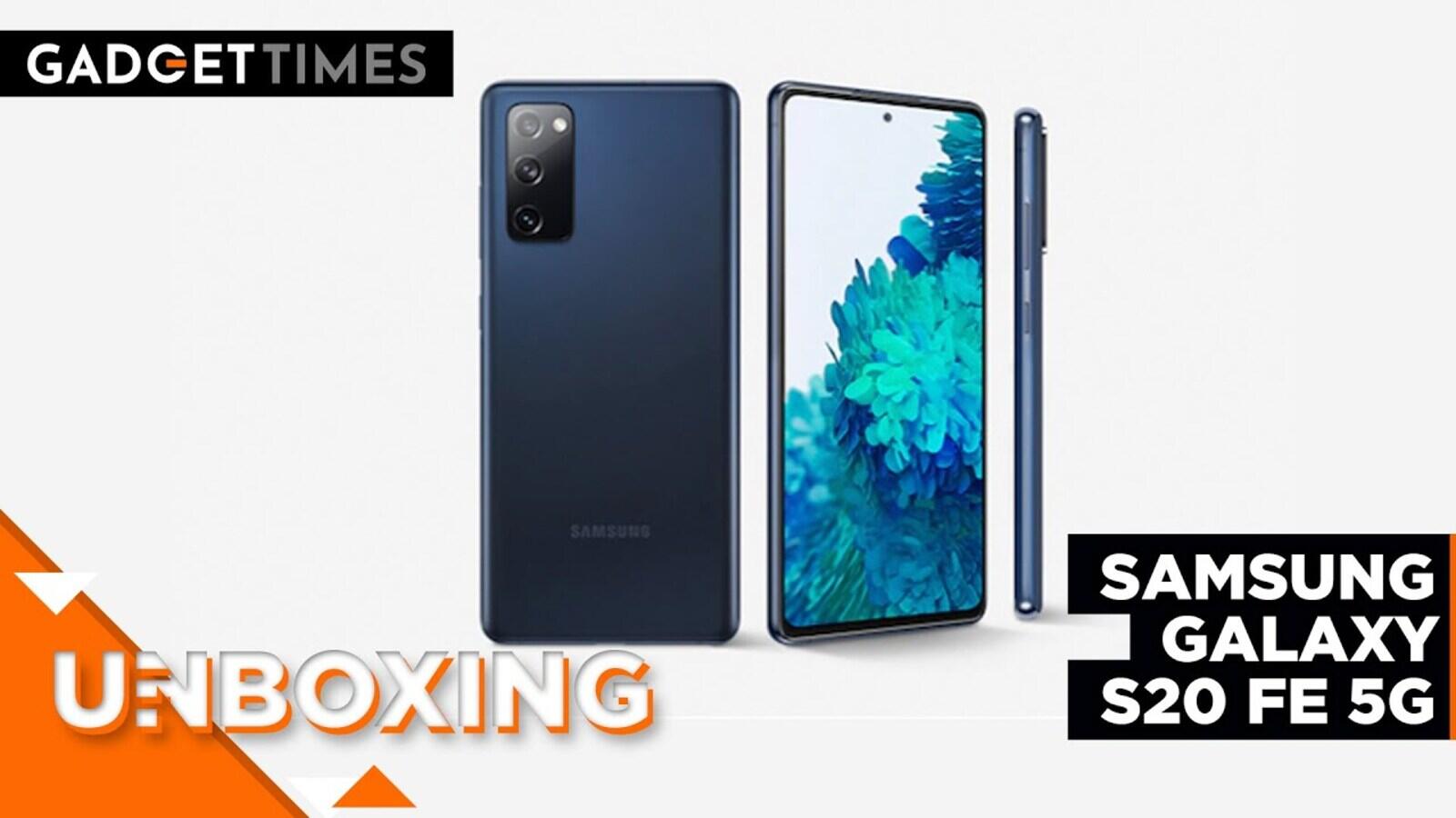 Samsung Galaxy S Fe 5g Unboxing First Look Gadget Times