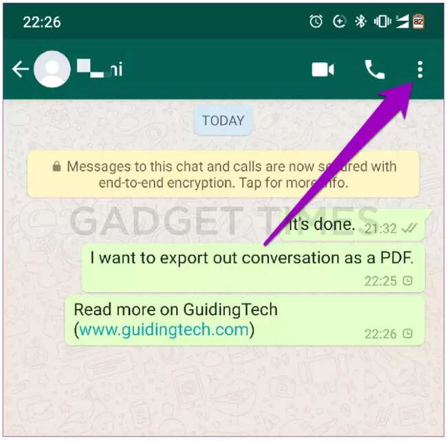 How to export WhatsApp chat as pdf using mail | Gadget Times