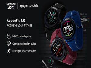 Reebok ActiveFit 1.0 smartwatch with 15+ sports modes, SpO2 monitor launched in India