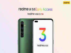 Realme  X50 Pro 5G gets early access Realme UI 3.0 update