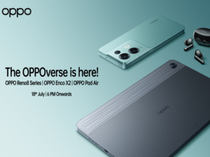 OPPO Pad Air, Enco X2 to launch alongside Reno8 series in India on July 18 