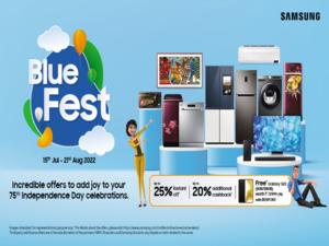 Samsung Blue Fest 2.0 on consumer durables sale now live; avail attractive offers, cashbacks & more
