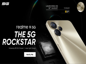 Realme 9i 5G display, battery details confirmed ahead of August 18 launch 